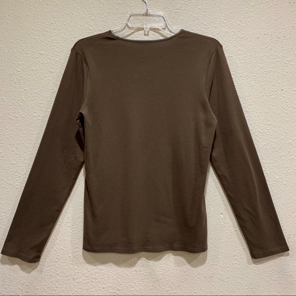 J.Jill Long Sleeve Compassion Tee - Picture 5 of 8